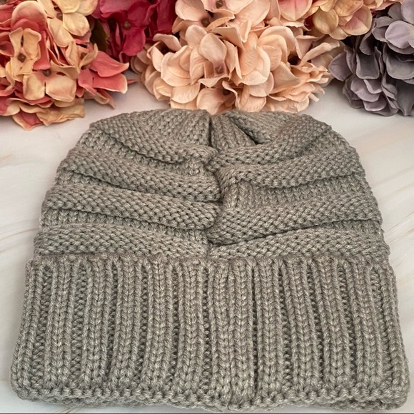 Slouch Hip Hop Unisex Gray Beanie - Picture 10 of 11